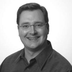 Profile head shot in black and white of Steven Clift, CEO, GoodCarts